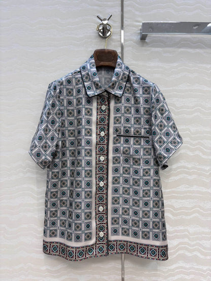Loro 25fw printed T-shirt
