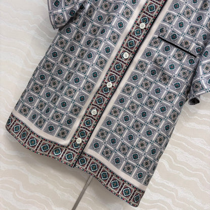 Loro 25fw printed T-shirt