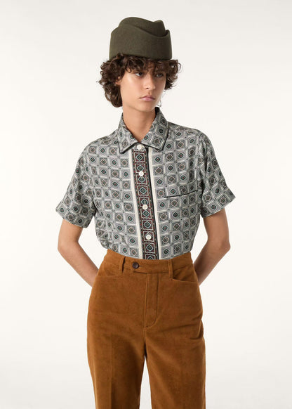 Loro 25fw printed T-shirt