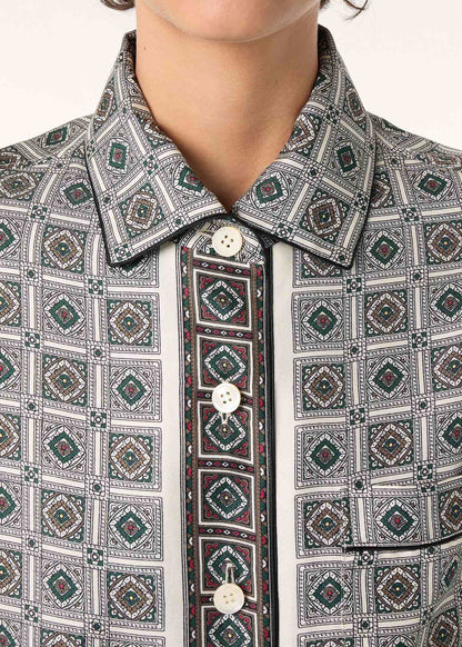 Loro 25fw printed T-shirt