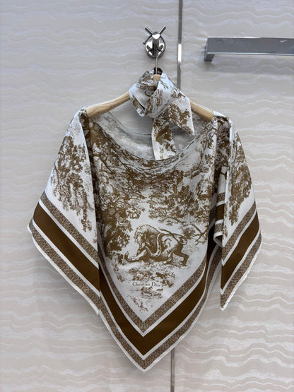 CD 25fw printed smock