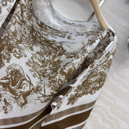 CD 25fw printed smock