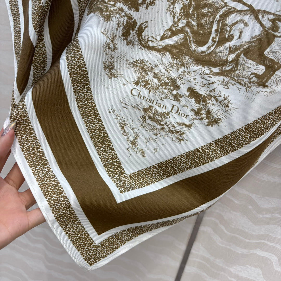 CD 25fw printed smock