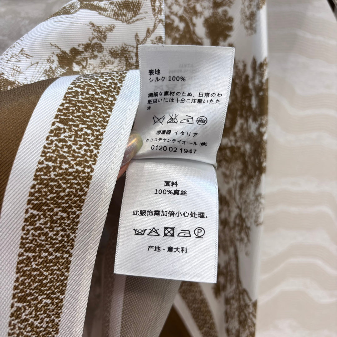 CD 25fw printed smock
