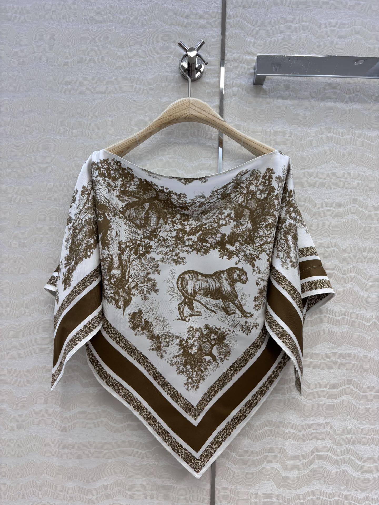 CD 25fw printed smock