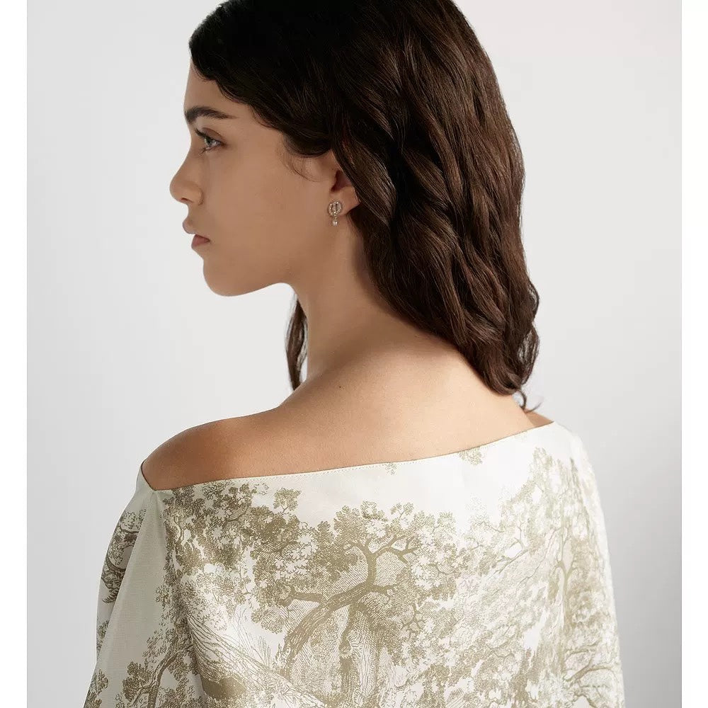 CD 25fw printed smock