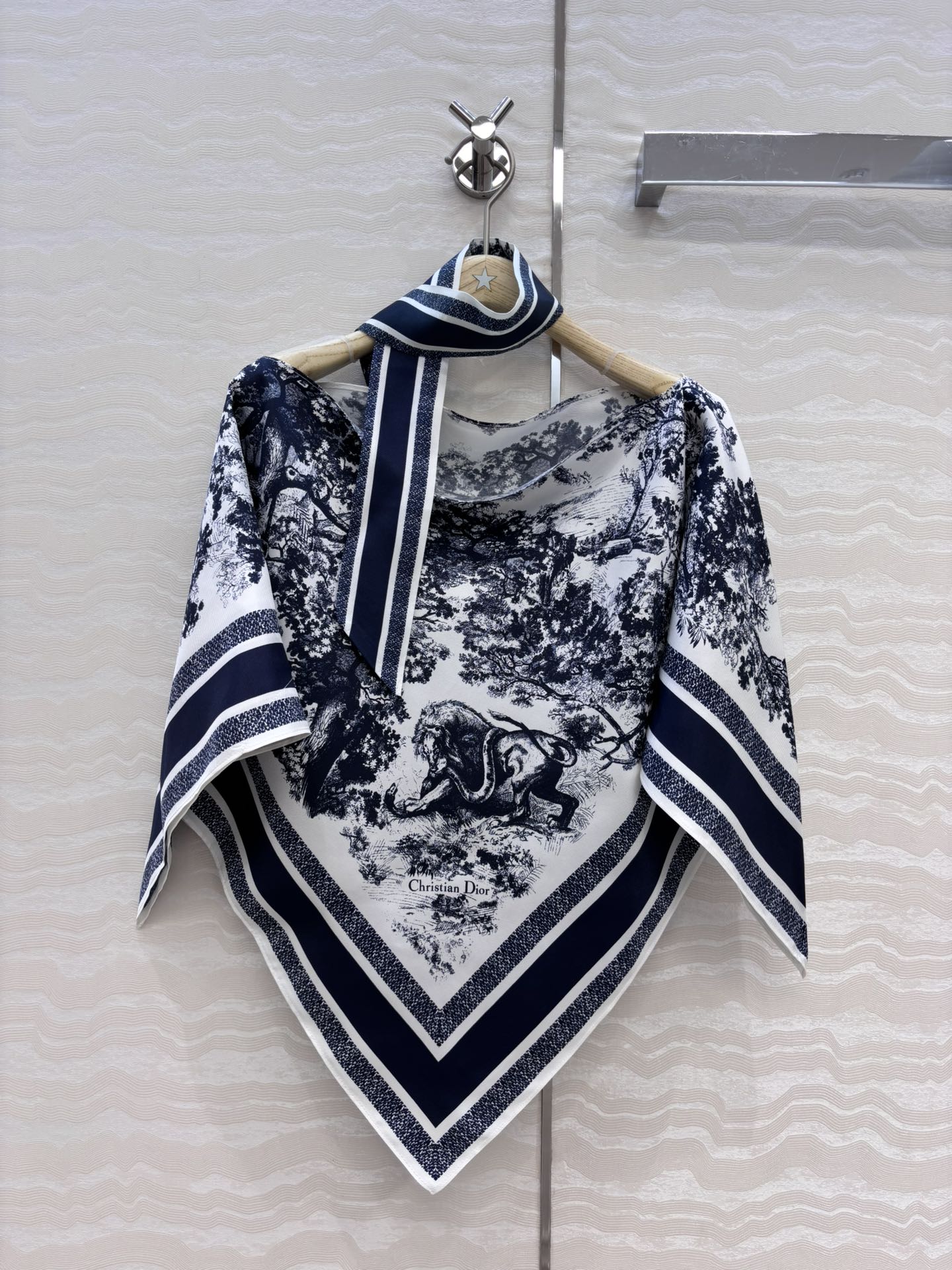 CD 25fw printed smock