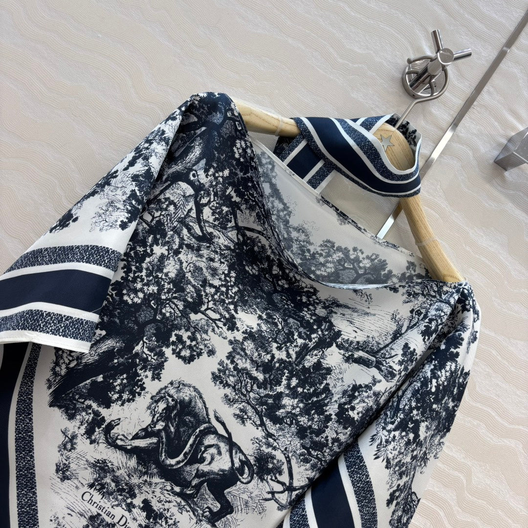 CD 25fw printed smock
