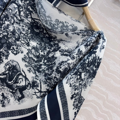 CD 25fw printed smock