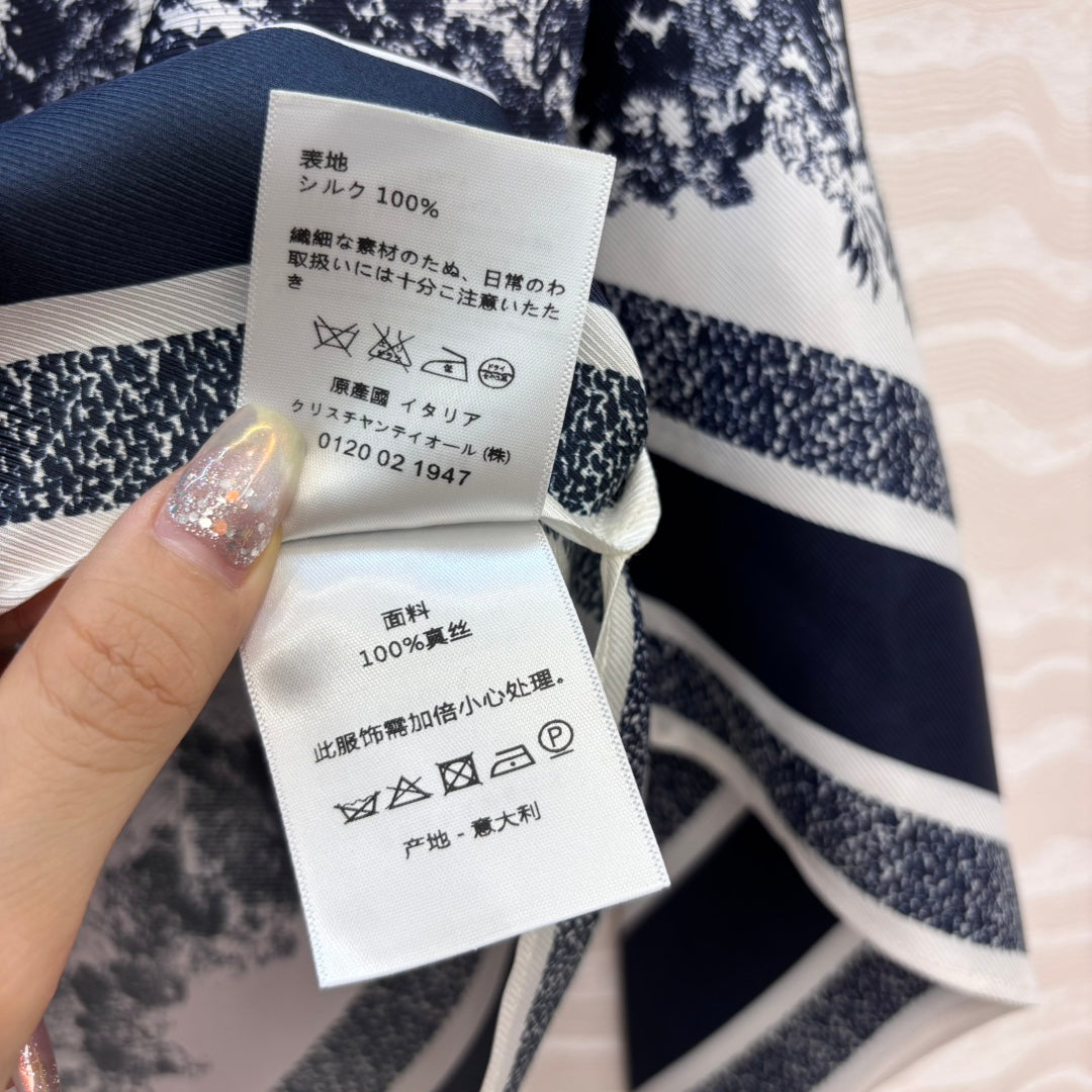 CD 25fw printed smock