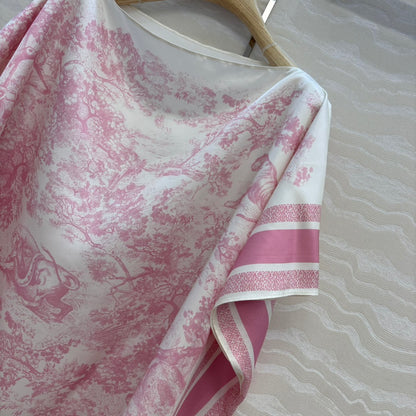 CD 25fw printed smock