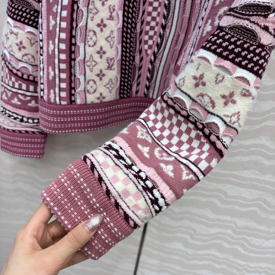 Louis 25fw jacquaard sweater
