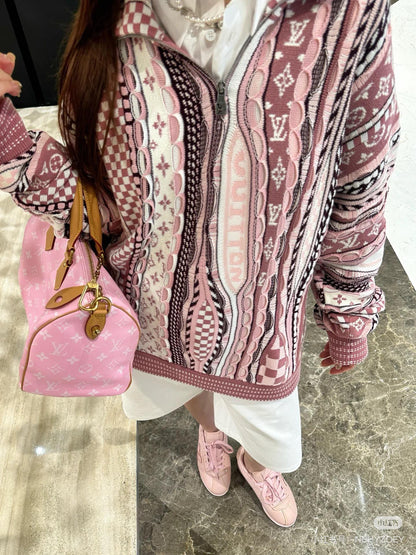 Louis 25fw jacquaard sweater