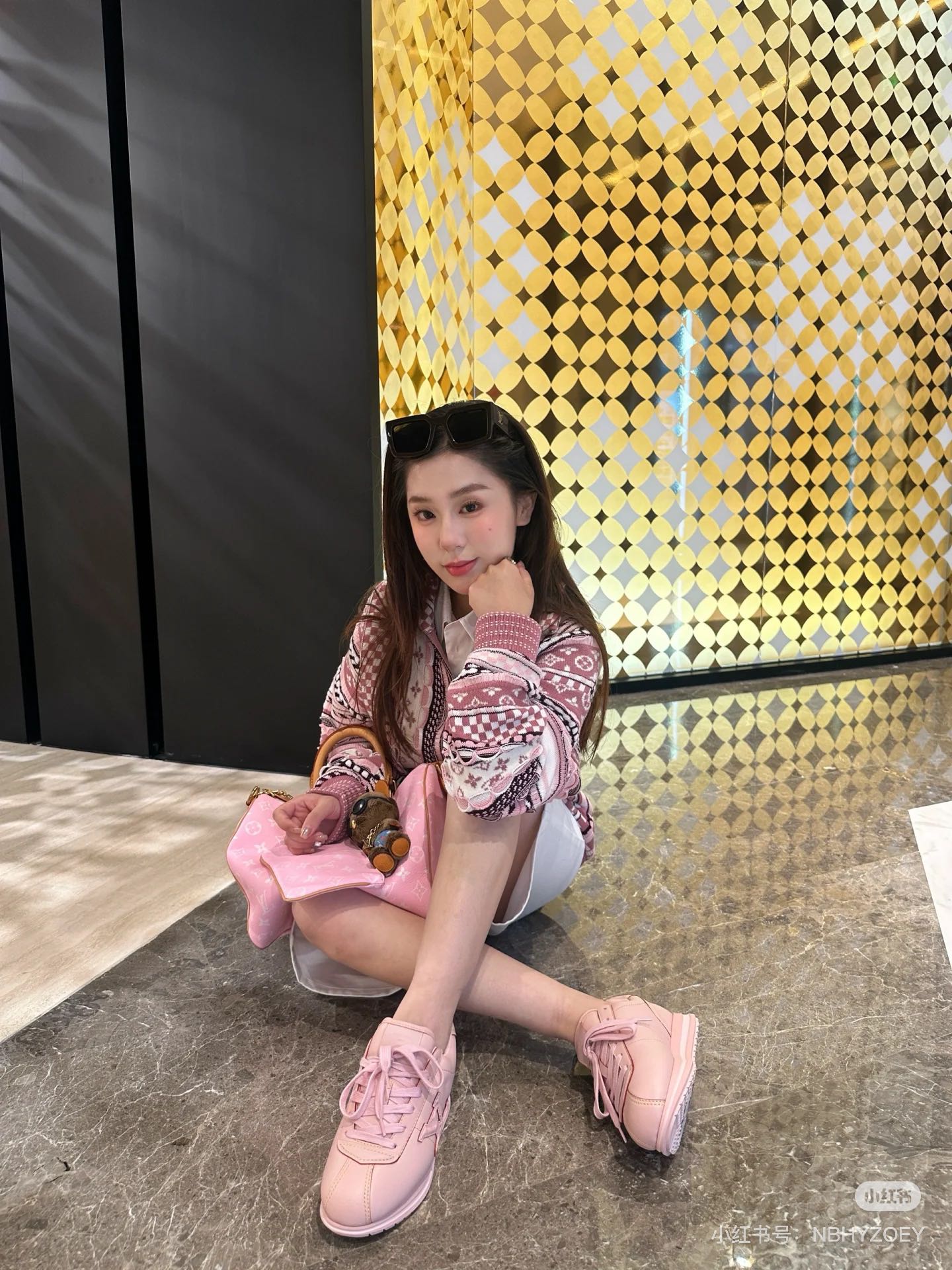 Louis 25fw jacquaard sweater