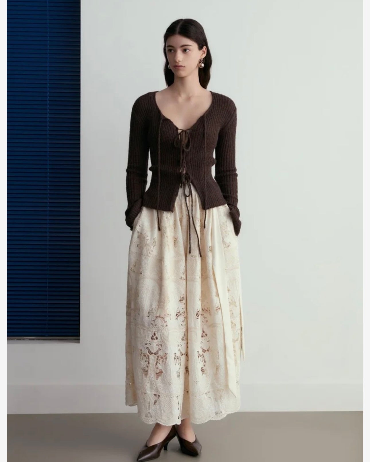 Louis 25fw embroidered skirts