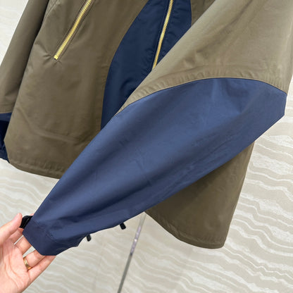 Pra 25fw splicing jacket