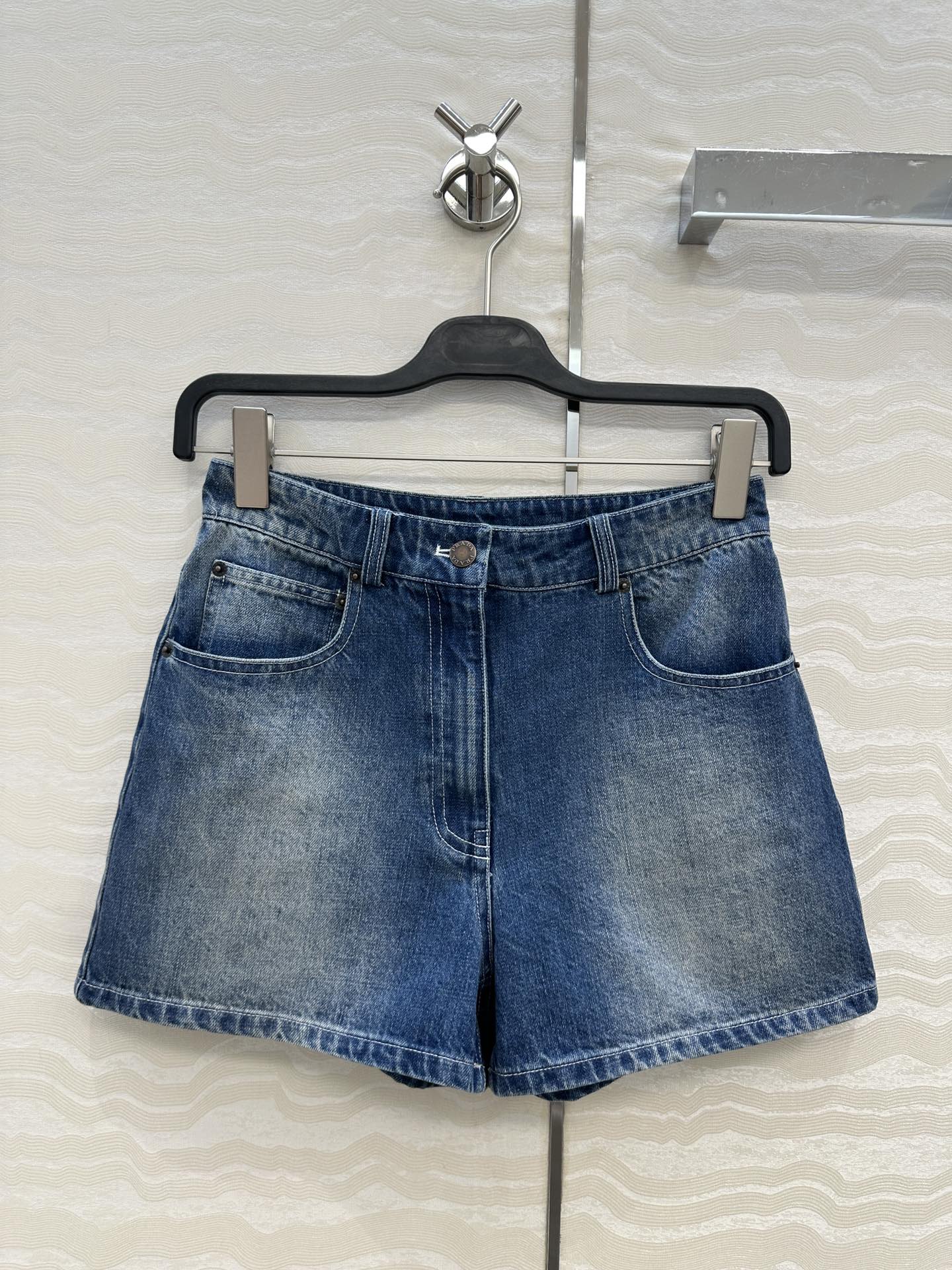 Pra 25fw denin short