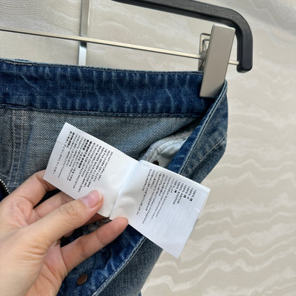 Pra 25fw denin short