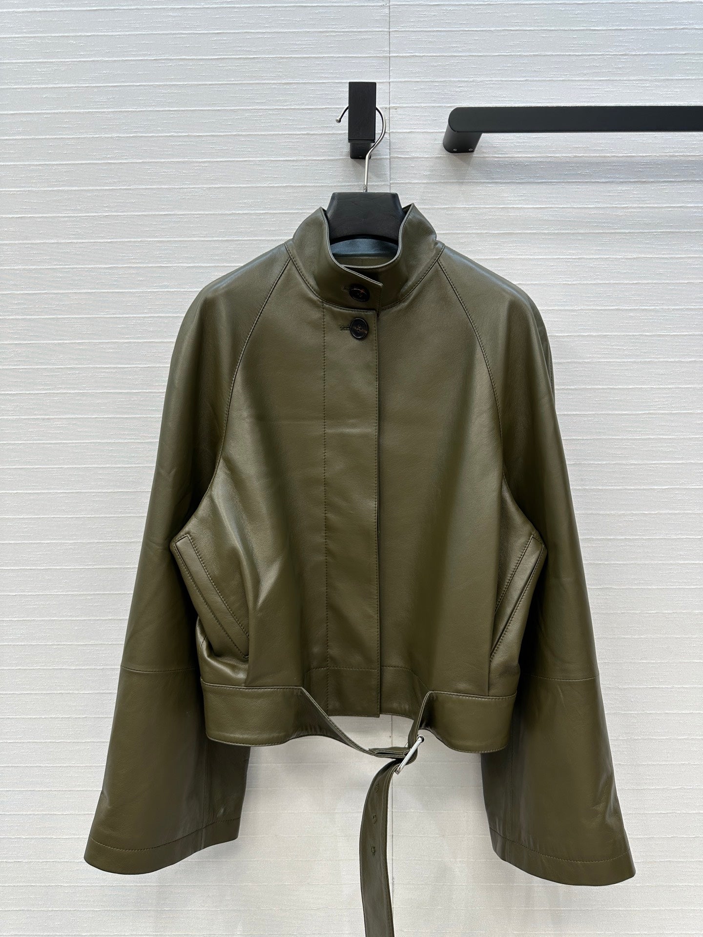 Louis 25fw leather jacket