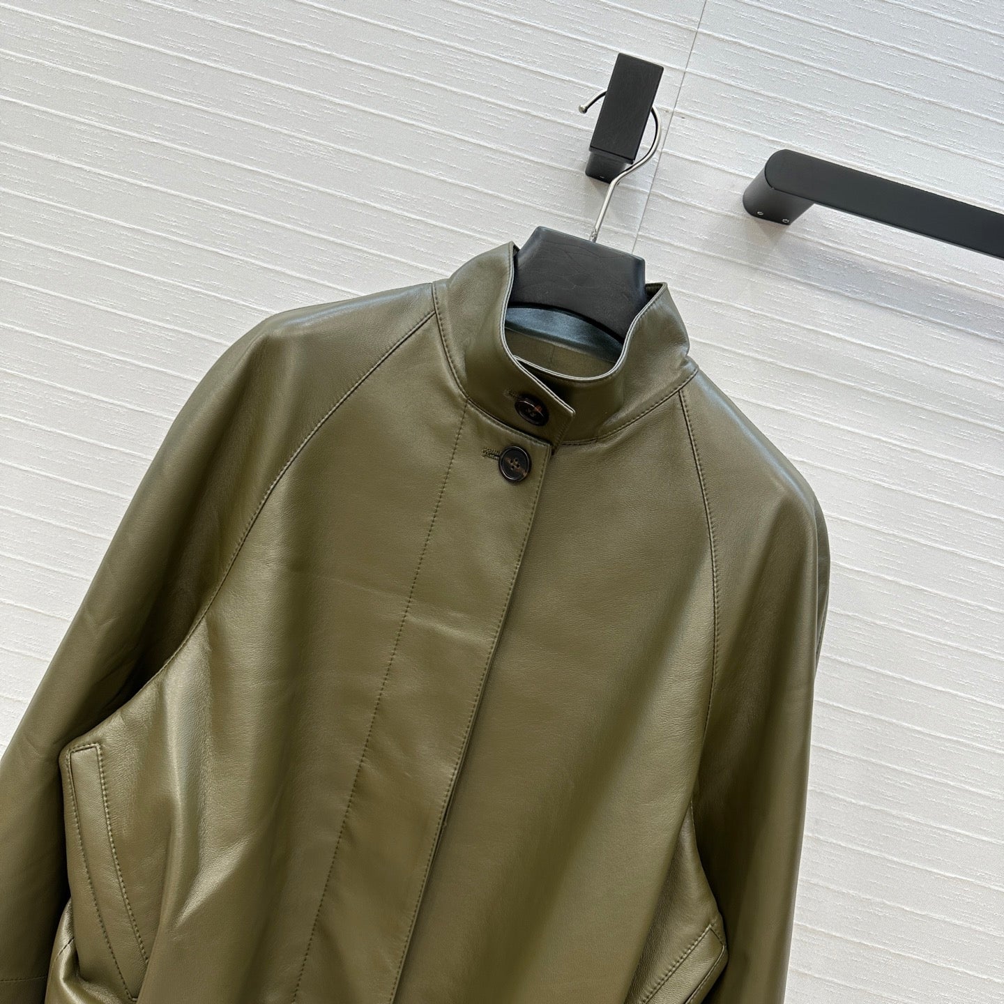 Louis 25fw leather jacket