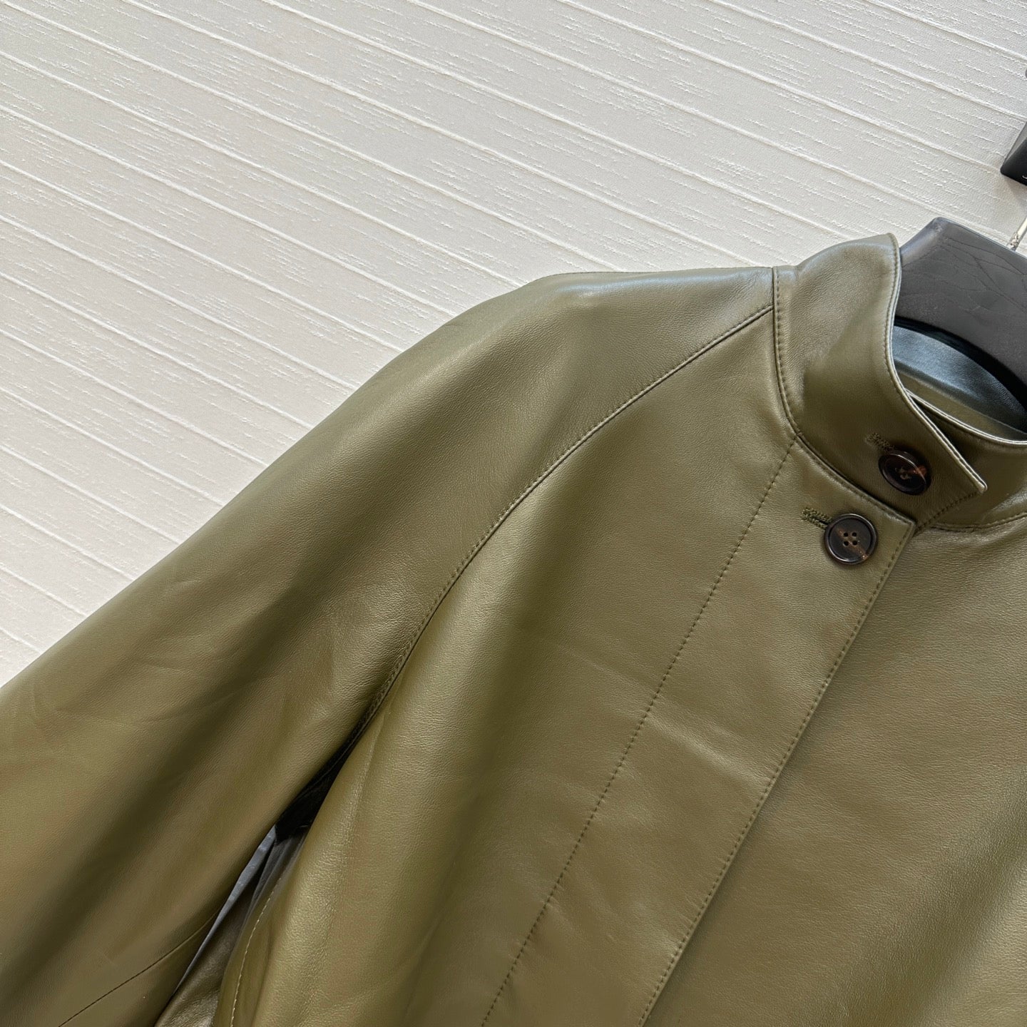 Louis 25fw leather jacket