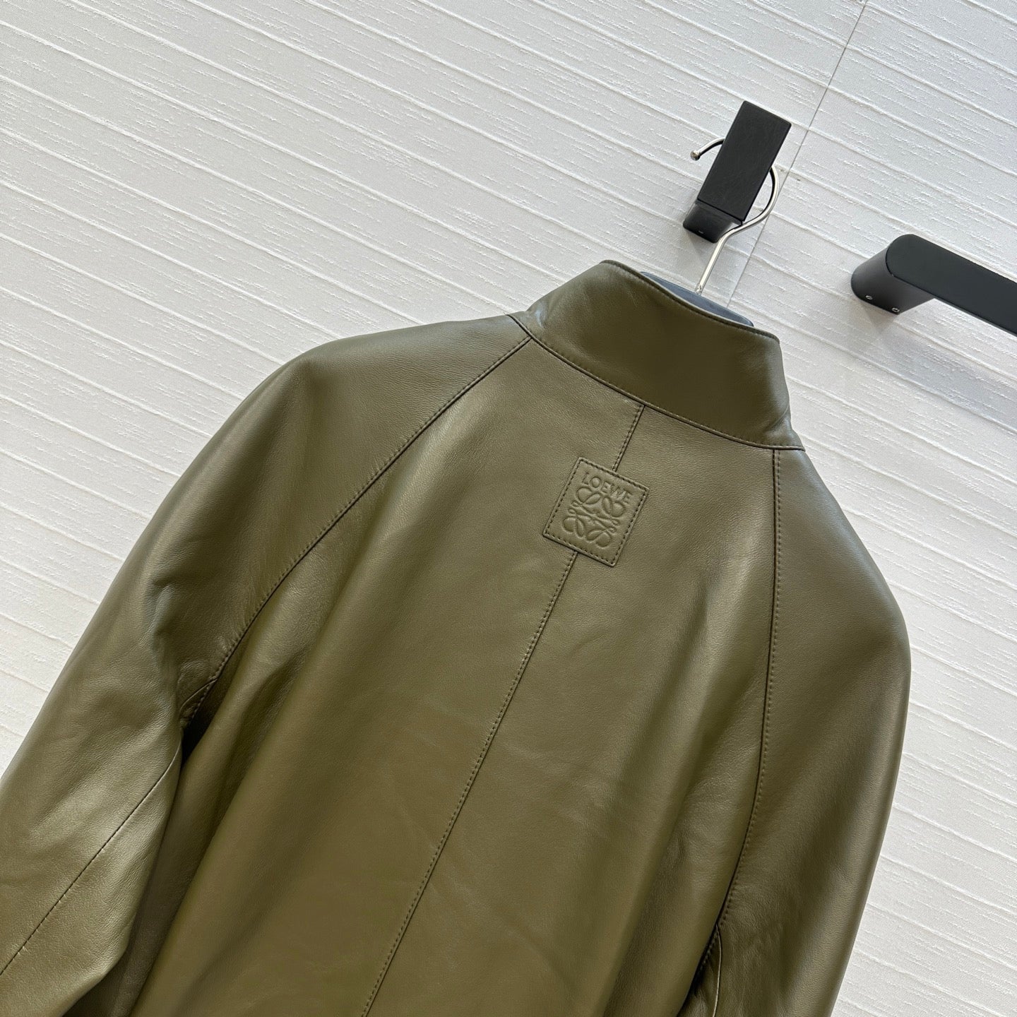 Louis 25fw leather jacket