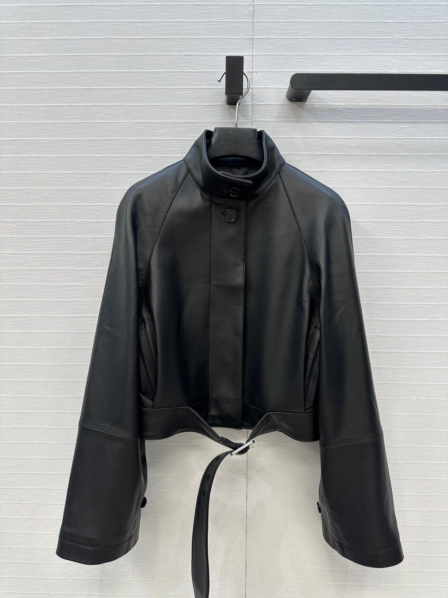 Louis 25fw leather jacket