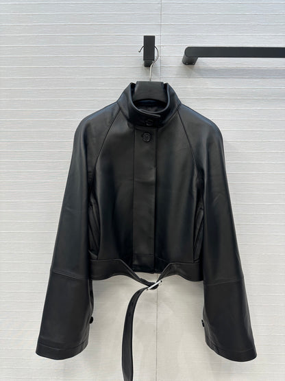 Louis 25fw leather jacket