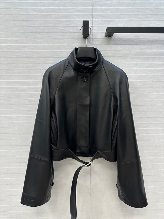 Louis 25fw leather jacket