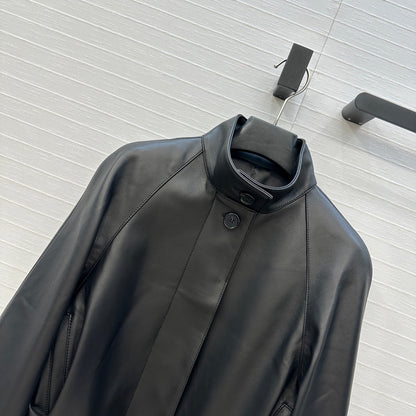 Louis 25fw leather jacket