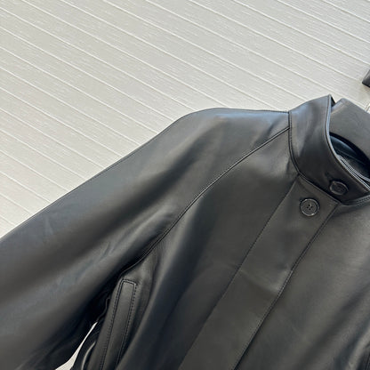 Louis 25fw leather jacket