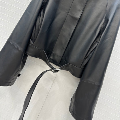 Louis 25fw leather jacket