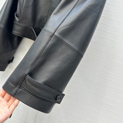 Louis 25fw leather jacket