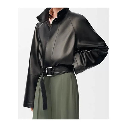 Louis 25fw leather jacket