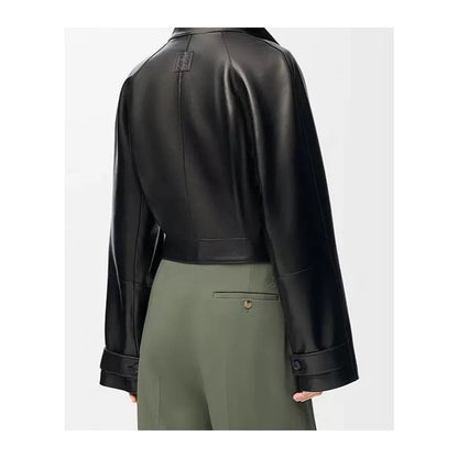 Louis 25fw leather jacket