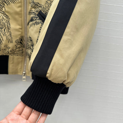 CD 25fw printed jacket