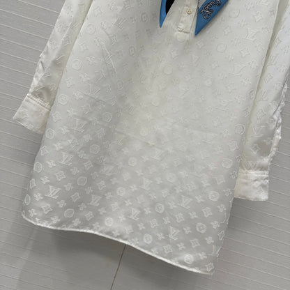 Louis 25fw printed dress