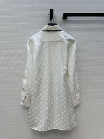 Louis 25fw printed dress