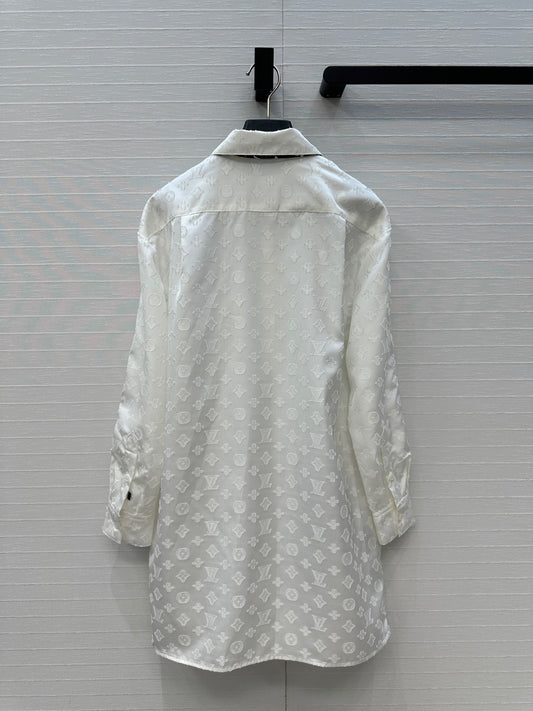 Louis 25fw printed dress