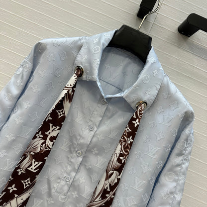Louis 25fw printed dress