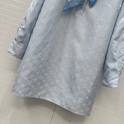Louis 25fw printed dress