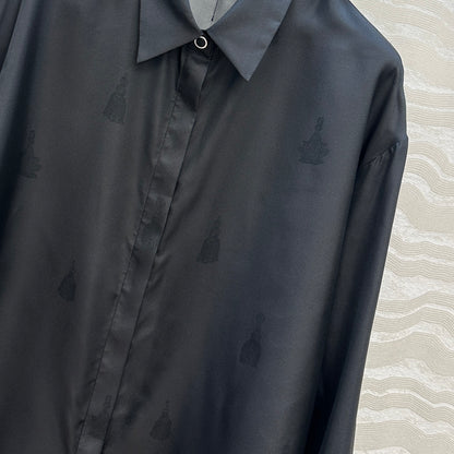 Herm 25fw printed shirt