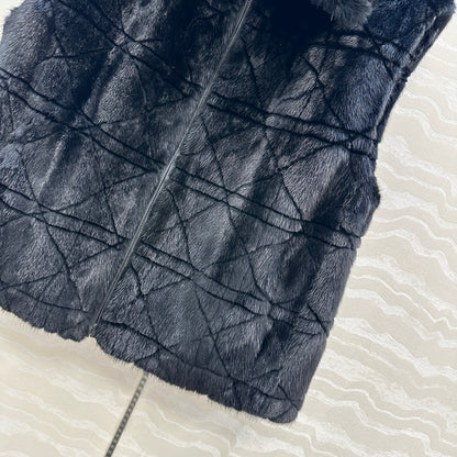 CD 25fw sheepskin vest