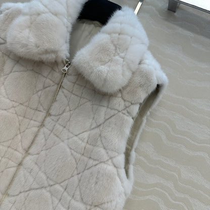 CD 25fw sheepskin vest