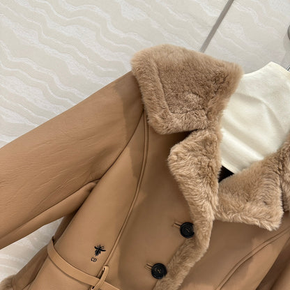 CD 25fw embroidered coat