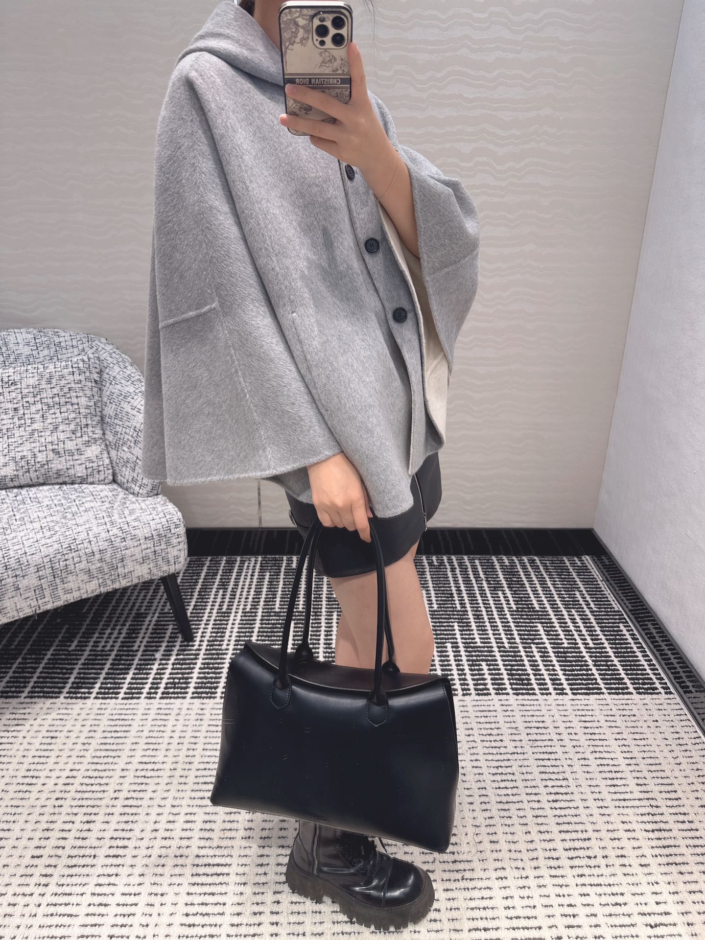 Loro 25fw all-match shawl