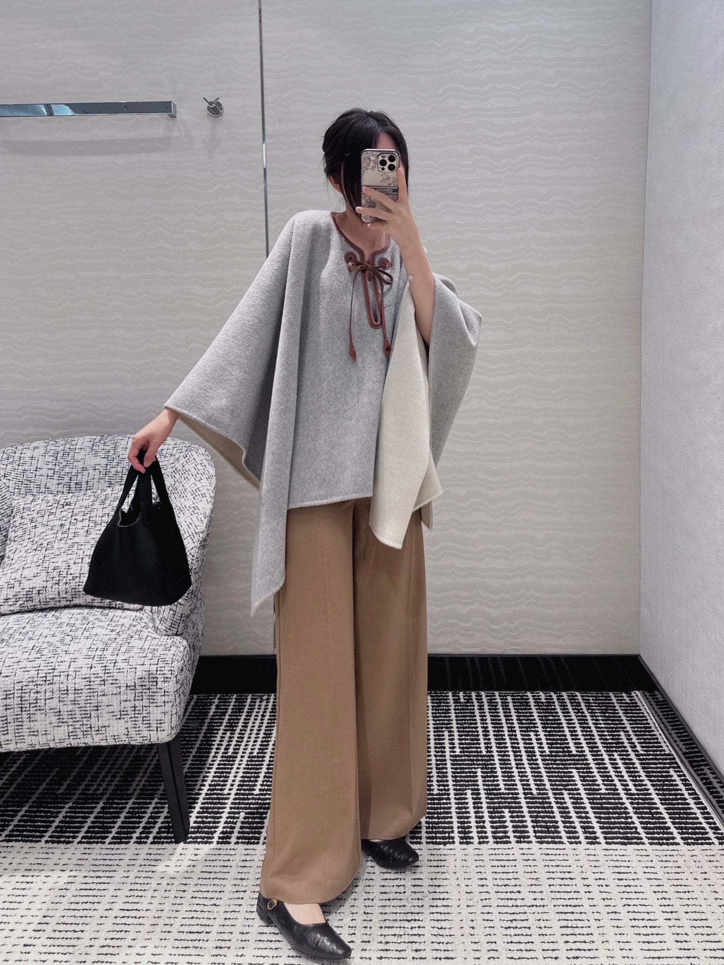 Loro 25fw all-match shawl