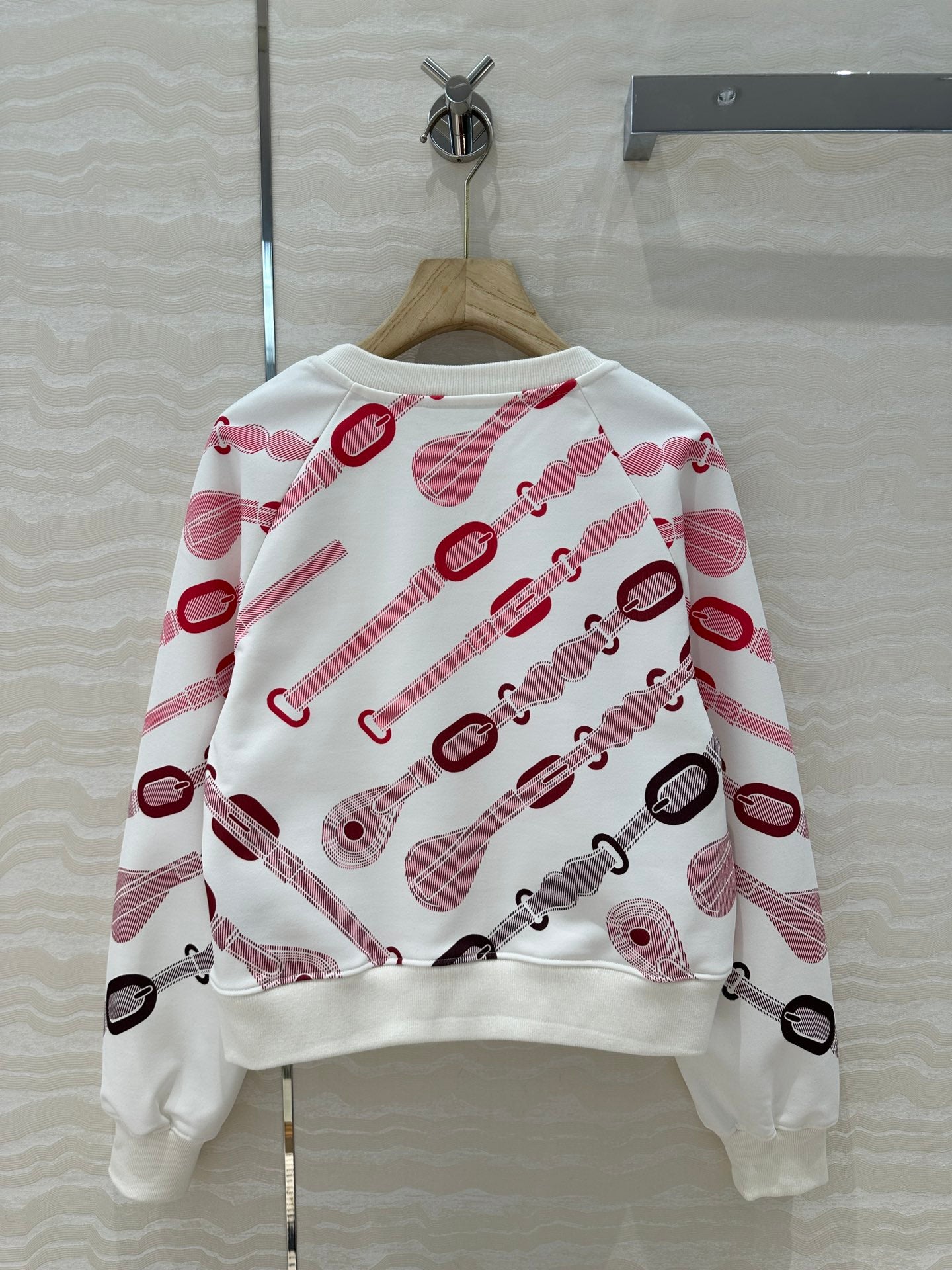 Herm 25fw printed  suit