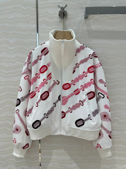Herm 25fw printed suit