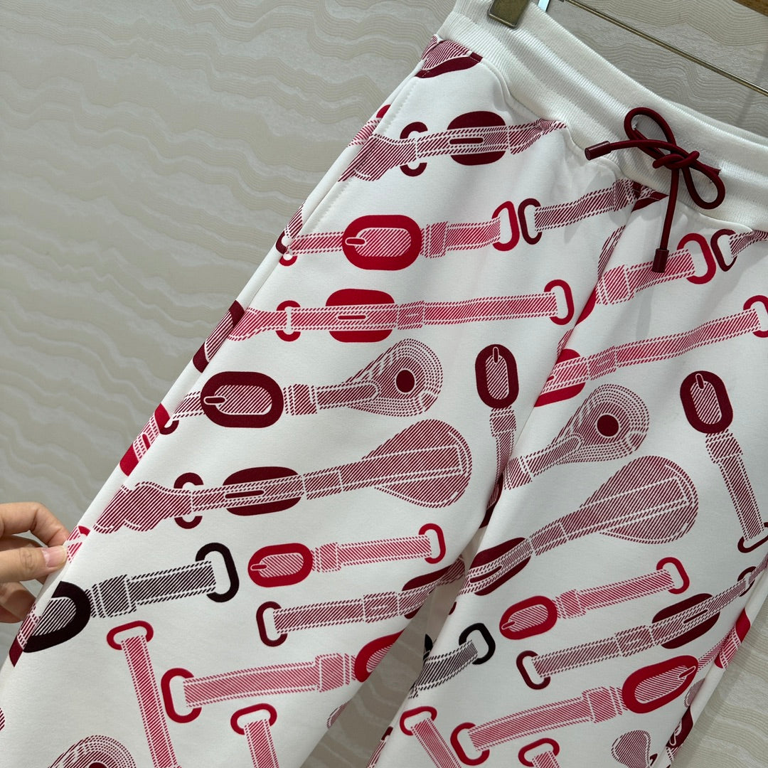 Herm 25fw printed suit